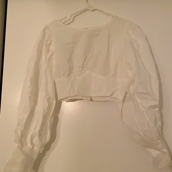 Sabo Skirt Linen Top - Picture 3 of 5